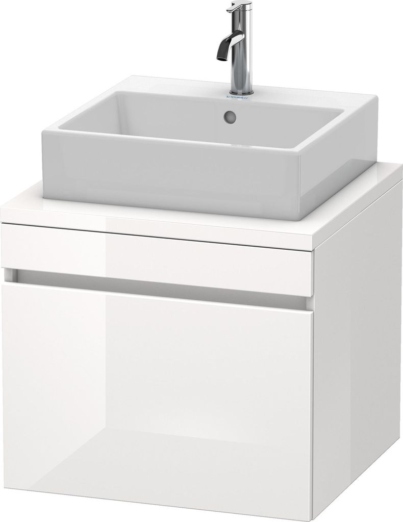 Duravit Konsolenunterschrank DURASTYLE 512 x 600 x 548 mm taupe/weiß matt