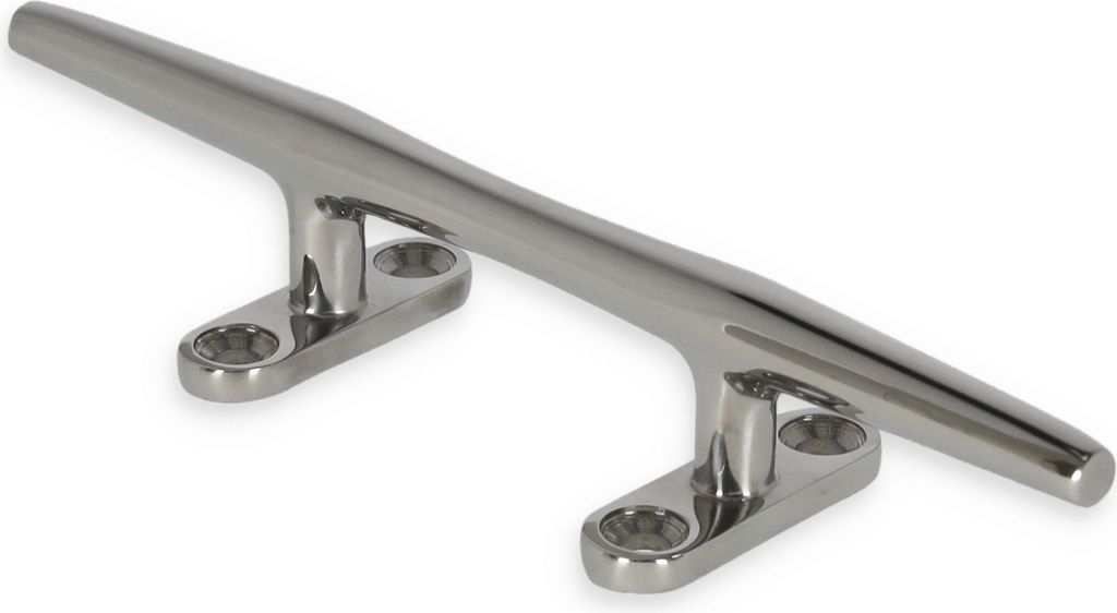 Festmacher-Klampe Edelstahl Länge 250 mm Rostfrei Poliert Produktbild 