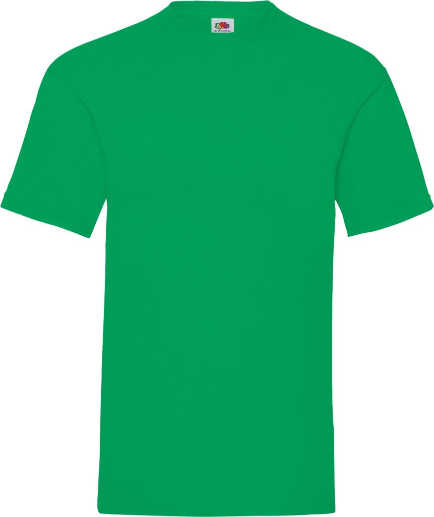Fruit Of The Loom Herren Kurzarm T-Shirt BC330 (XL) (Leuchtend gelbgrün)