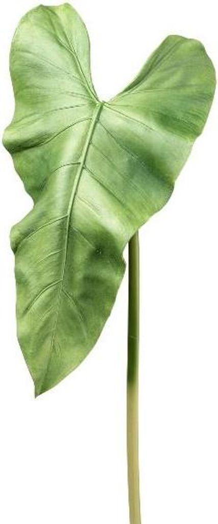 artplants.de Kunst Blatt Flamingoblume ANULKO, grün, 95cm - Kunstpflanzen Blatt