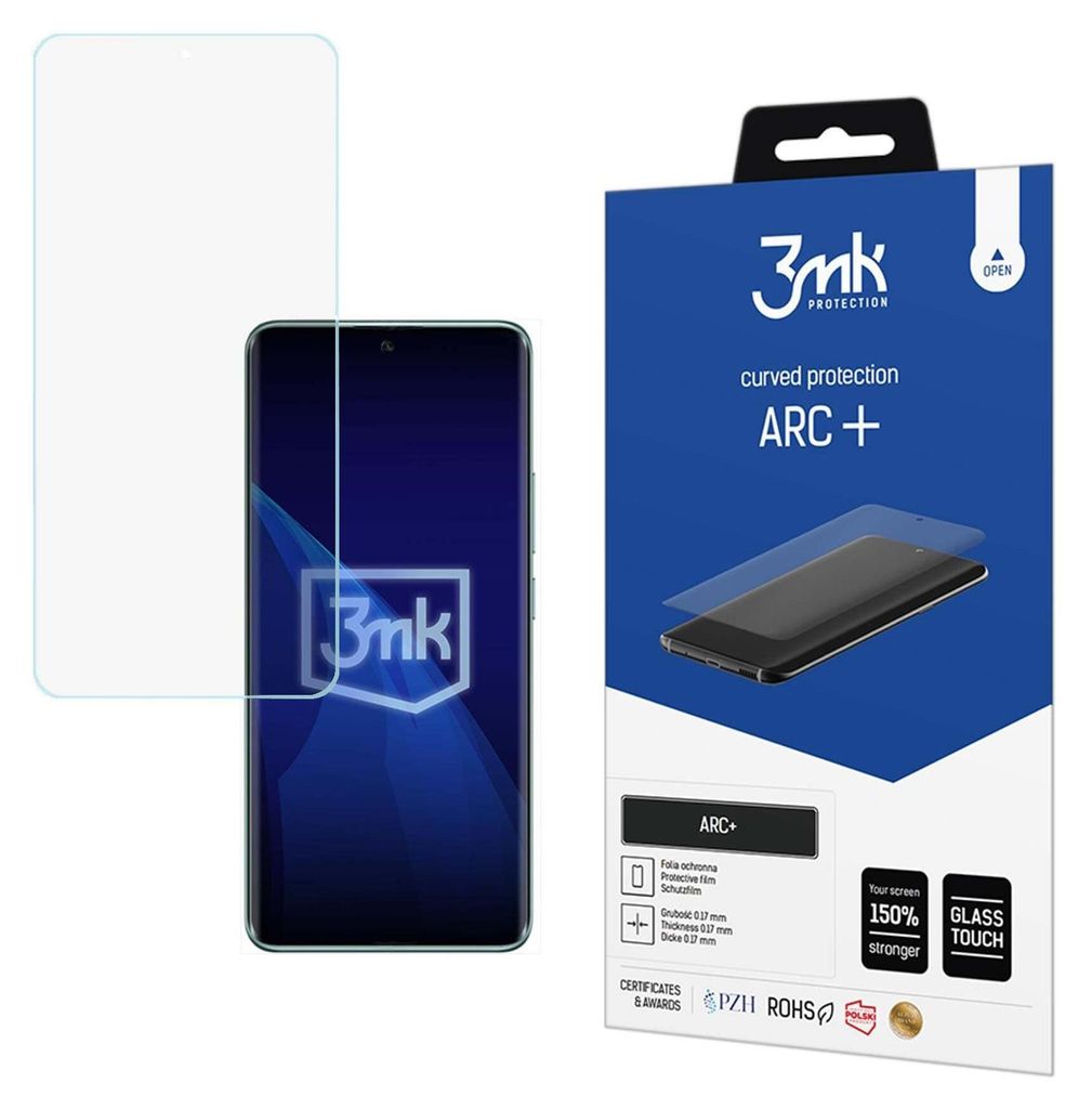 Folia 3MK ARC+ Fullscreen do Xiaomi Redmi Note 14 Pro+ Zdjęcie produktu 