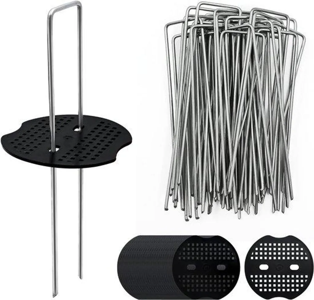 Ancrages pour stopper les mauvaises herbes avec maintien renforcé x40