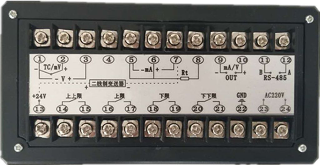 T80 Intelligentes Lichtsäulen-Display Integraler Flüssigkeits-Öl-Wasser-Tiefenmesser Controller mit LCD-Display