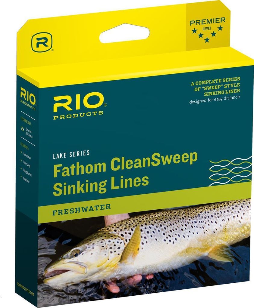 Rio Fathom Clean Sweep Sinkschnur Aftma 6