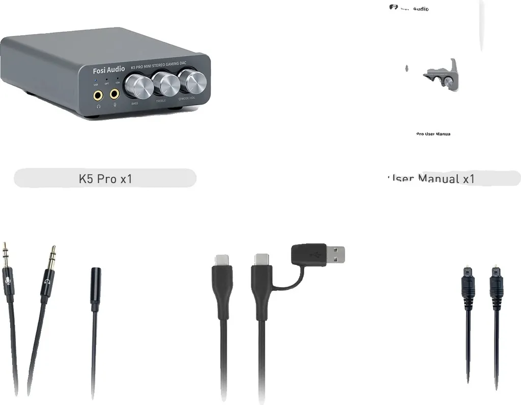 DAC K5 PRO : Éliminez les Bruits Parasites Audio USB 24Bit et 192kHz