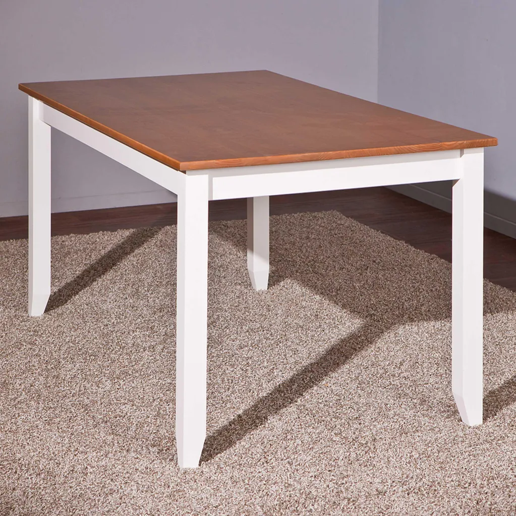 Table en bois véritable stable et facile à nettoyer Westerland - 9