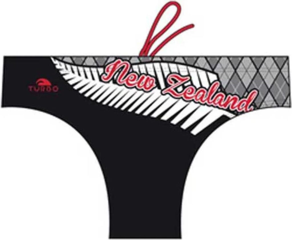 Turbo New Zealand Rombus Badeslip Mehrfarbig XL Herren Mehrfarbig XL