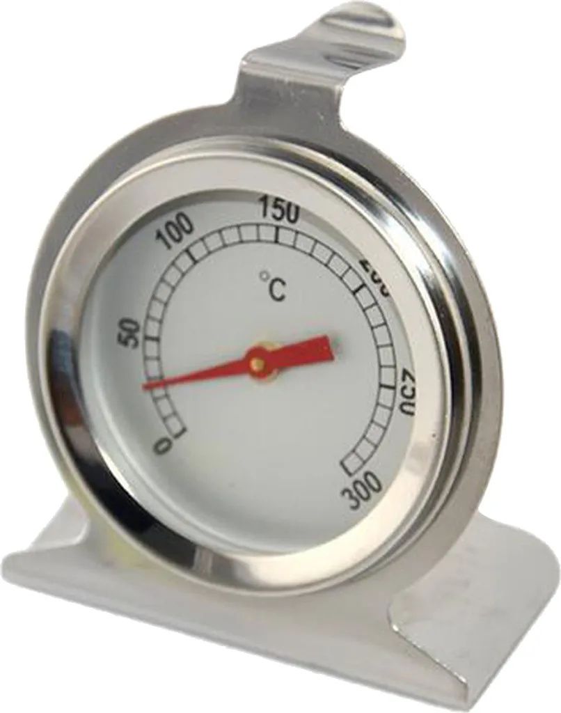 Edelstahl Ofenthermometer Backofenthermometer Backofen Produktbild 
