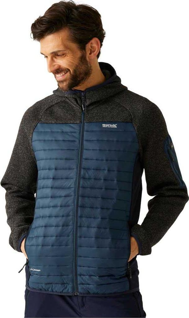 Regatta Newhill Hybrid Jacke Blau L Mann Blau L