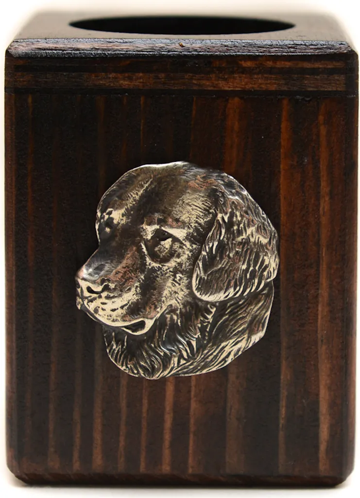Candelabro Legno Golden Retriever Art-Dog | Opera d'Arte per Amanti Cani