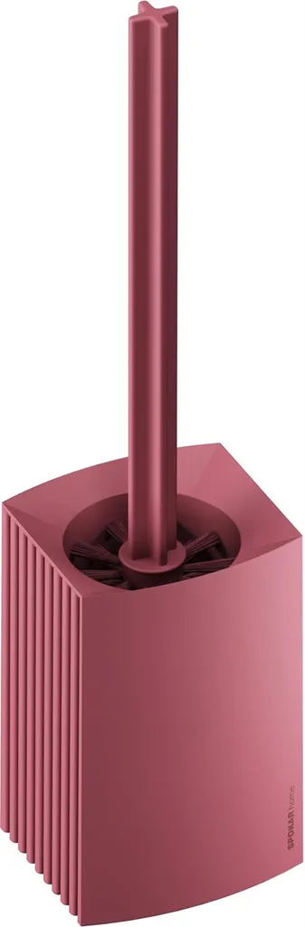 Accessoire de toilette SPOKAR Home rouge pour hygiène parfaite des WC