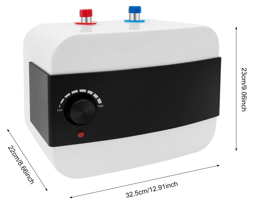 Mini chauffe-eau électrique 1500W 6L en acier inox - Modèle Performance - 4