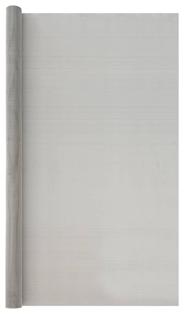 vidaXL Mesh Bildschirm 120 x 1000 cm 60 Mesh Edelstahl 201 Silber