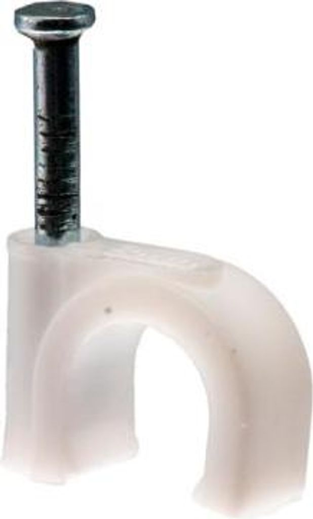 Nagelschelle mit Nägel Ø 8 mm 100 Stück FLOP Schelle Kabel Produktbild 