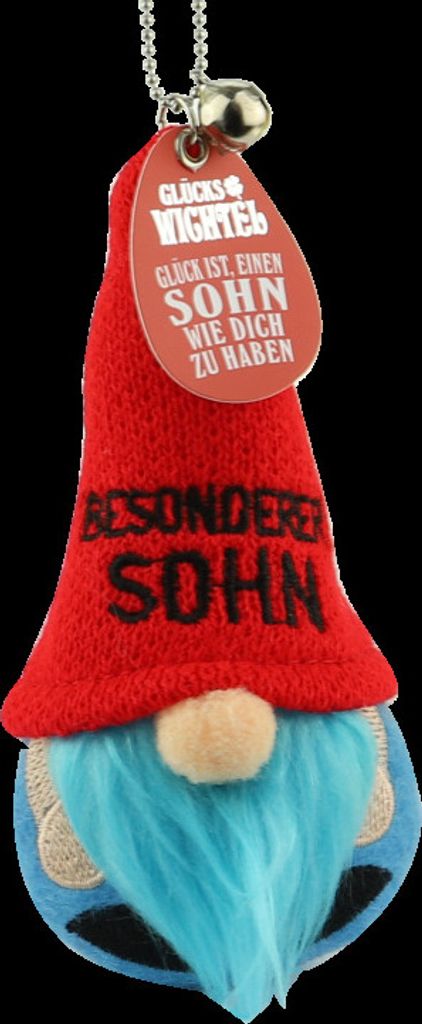 H&H Glücksbringer Maskottchen-Ich bring Dir Glück-Glückswichtel Sohn