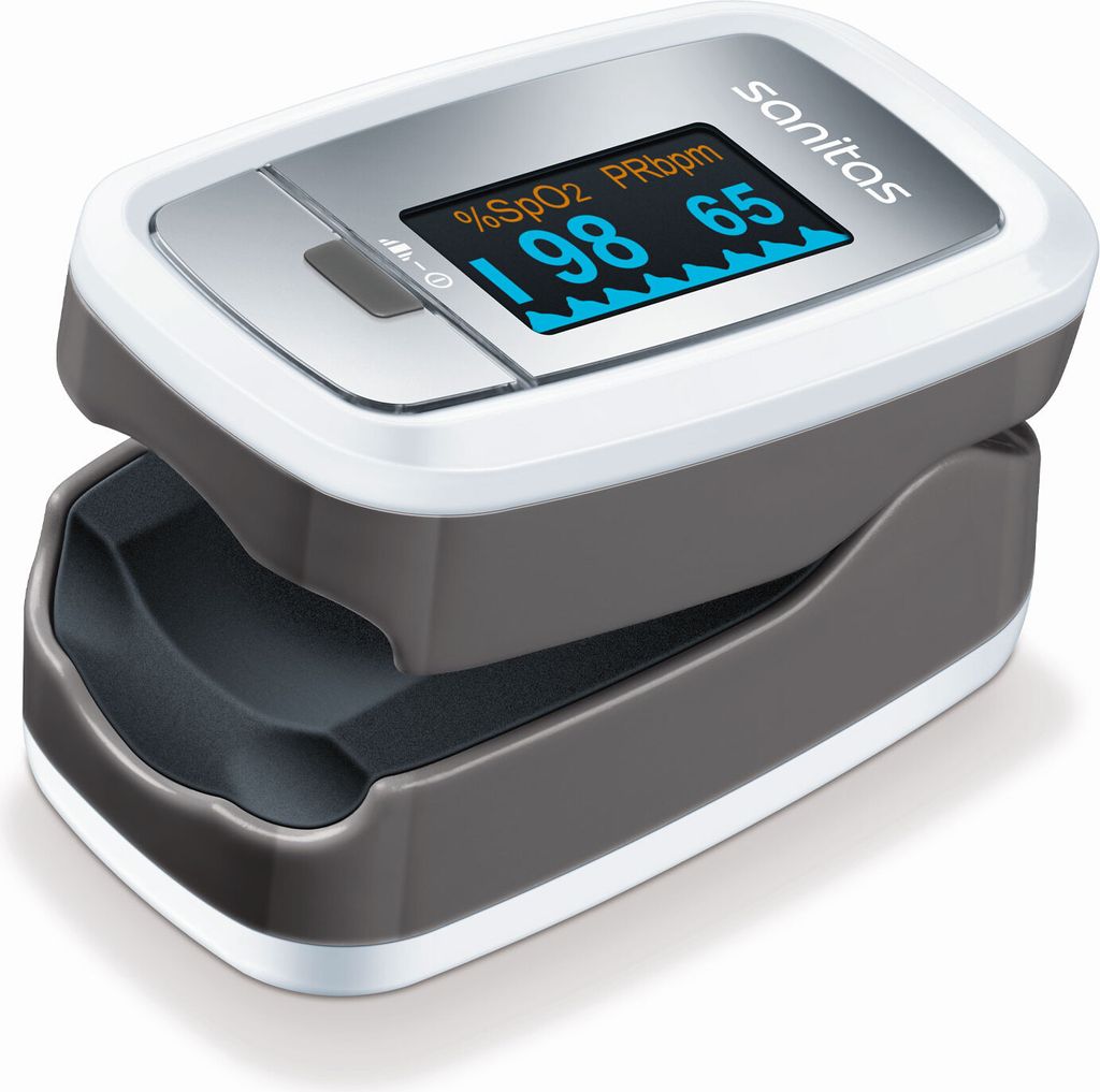 Sanitas SPO 18, LCD, Grau, AAA, 61 mm, 36 mm, 32 mm Produktbild 