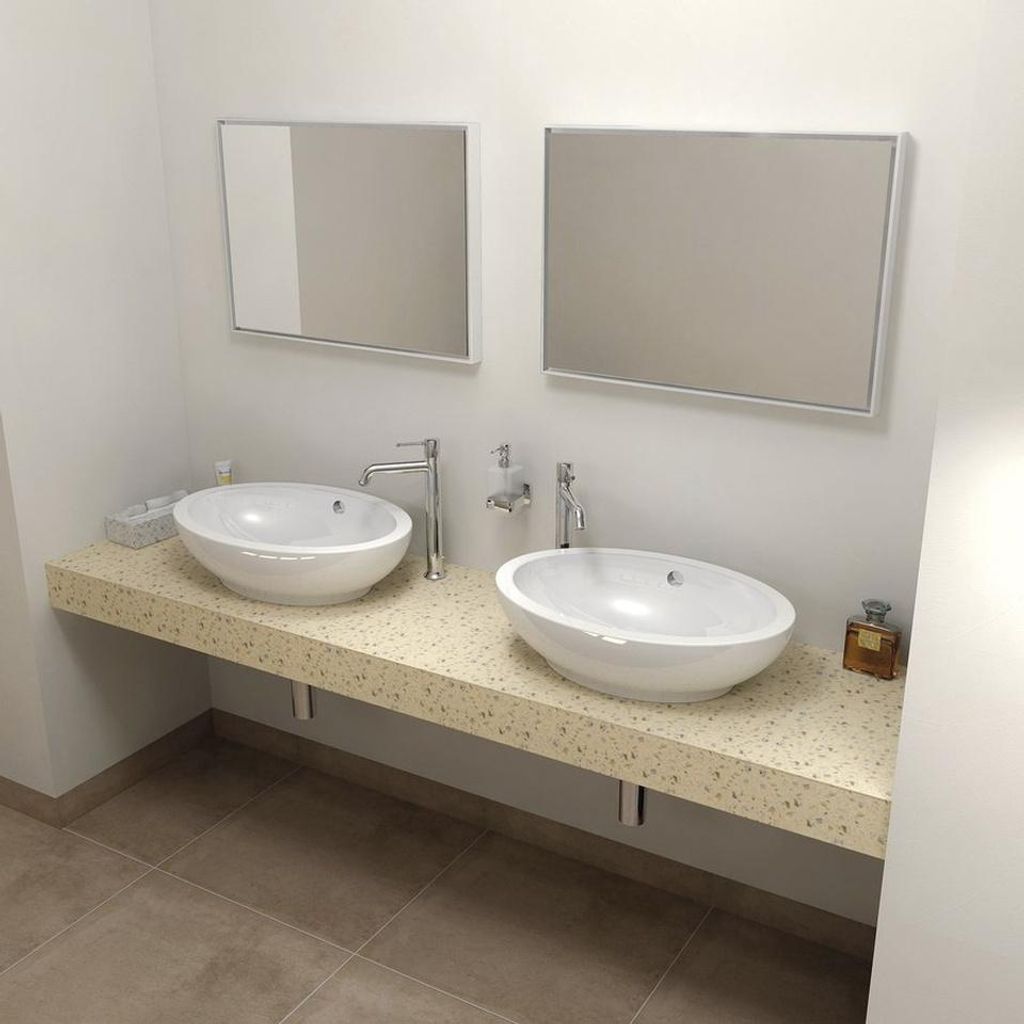 Sapho TAILOR Rockstone- Platte 200x50 cm, Kantenausführungen F
