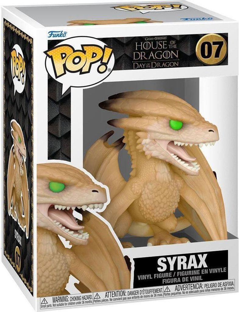 House Of The Dragon - Syrax 07 - Funko Pop! Vinyl Figur Produktbild 