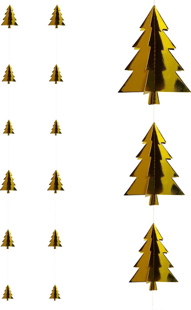 Oblique Unique 3D Tannenbaum Deckenhänger Weihnachtsbaum Produktbild 
