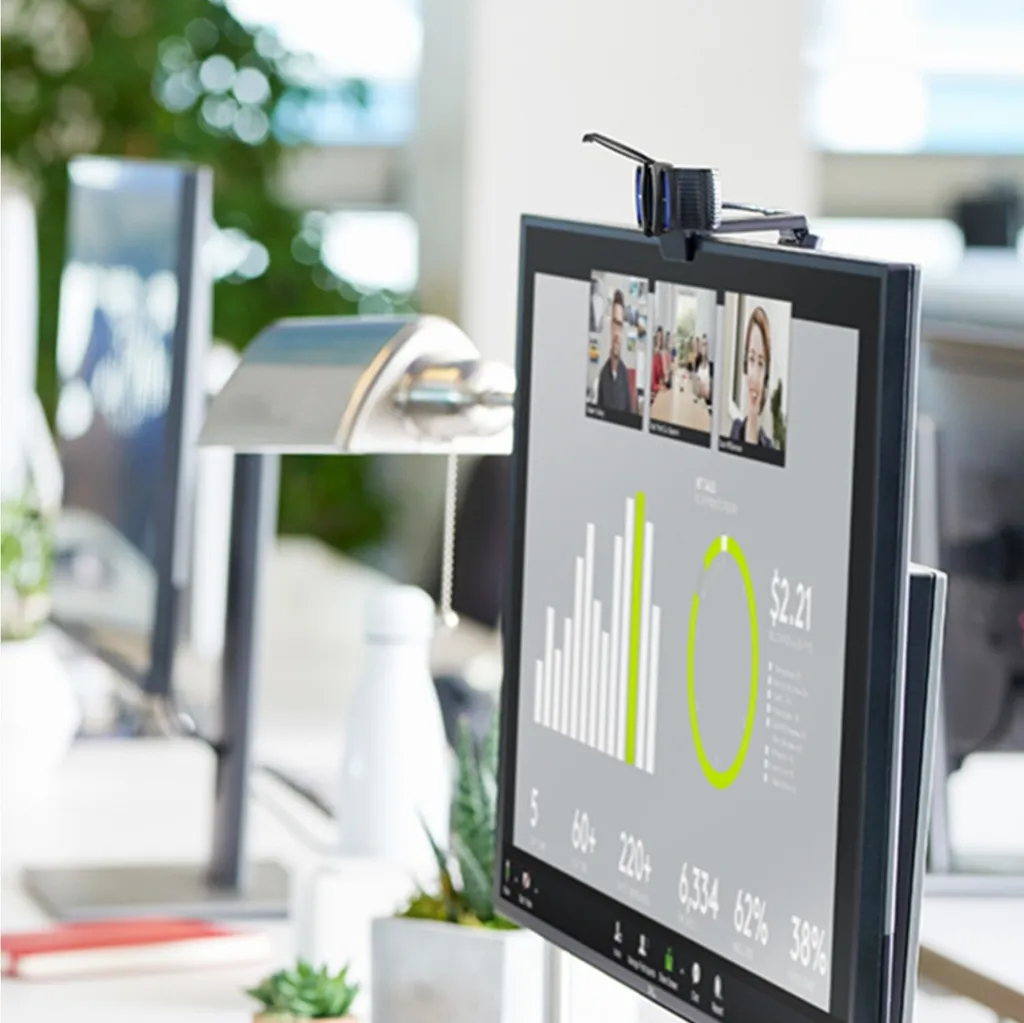 Logitech C920s webcam avec double micro stéréo et lentille en verre - 20