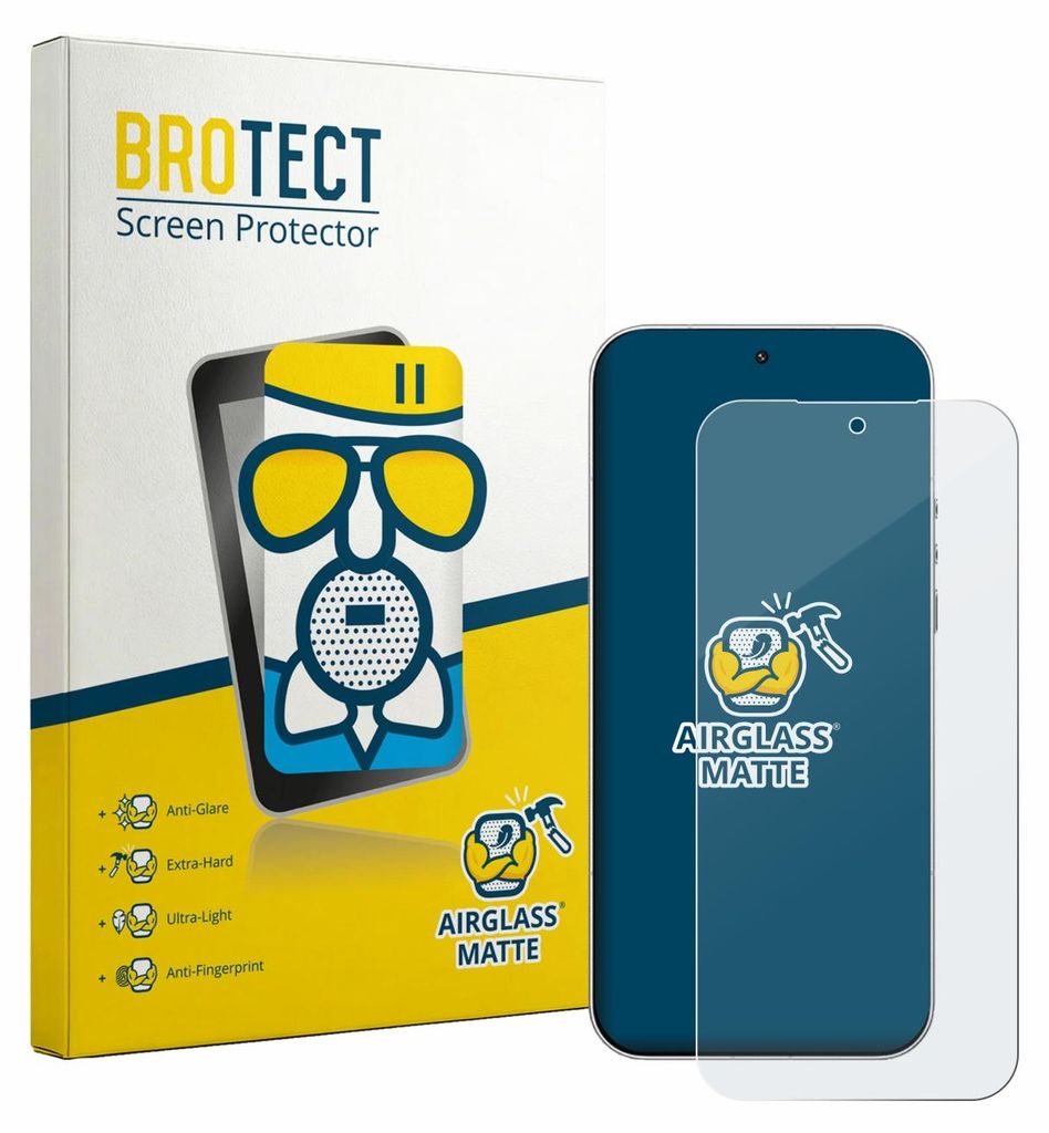 BROTECT Entspiegelungs Schutzglas für Xiaomi Leica Leitzphone Schutzfolie Panzer Folie Glas Display Schutz matt