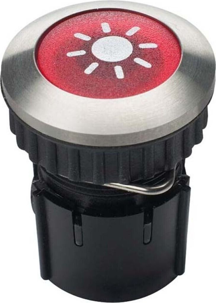 GROTHE Klingeltaster PROTACT 105 LED rot V2A