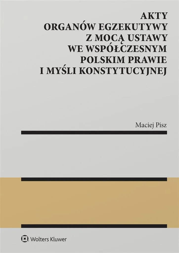 Livre de droit polonais : doctrine et actes à force de loi