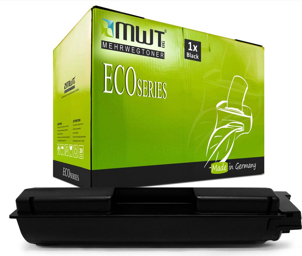 1 Mehrwegtoner kompatible Lasertoner ersetzt Triumph-Adler PK5011K 1T02NR0UT0 Schwarz