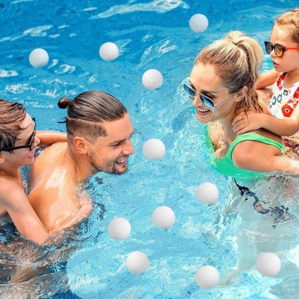 Schwimmbad Filterbälle 3 Zoll wiederverwendbar