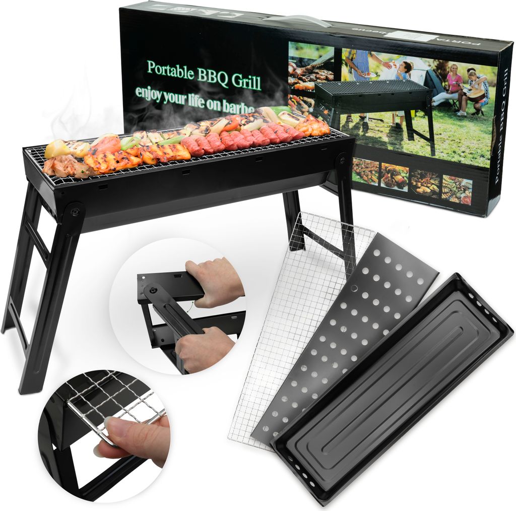 Grill, Holzkohlegrill, tragbarer Grill, Brikettgrill, Produktbild 