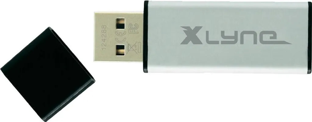 Xlyne ALU USB stick 1 GB Aluminium 177553 USB A (USB 2.0)