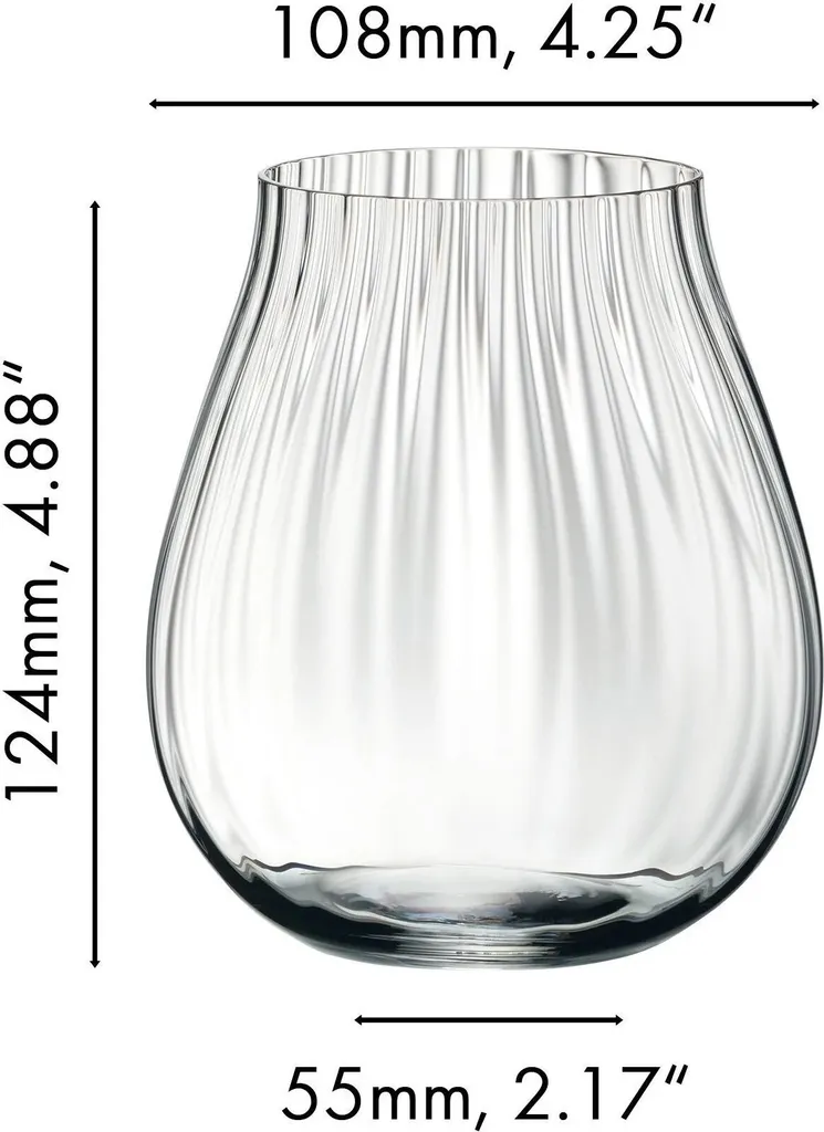 Bicchieri Riedel Optische O 5150/67 per Cocktail e Vino - Set di 2