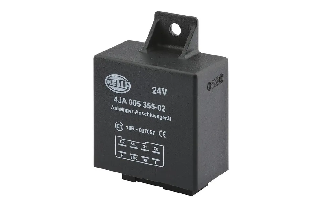 Relais de Clignotant HELLA 12V Haute Performance avec Boîtier Robuste 12V