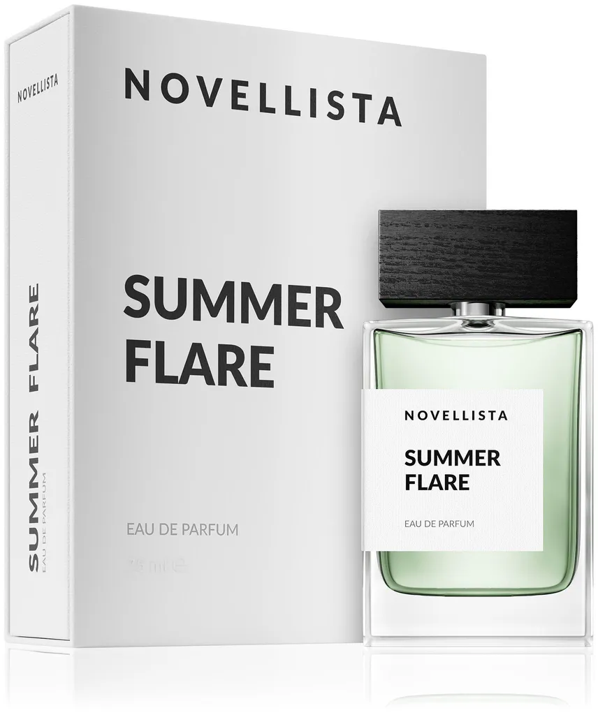 NOVELLISTA Summer Flare 75 ml - Parfum Longue Tenue aux Notes de Tiaré et Rose