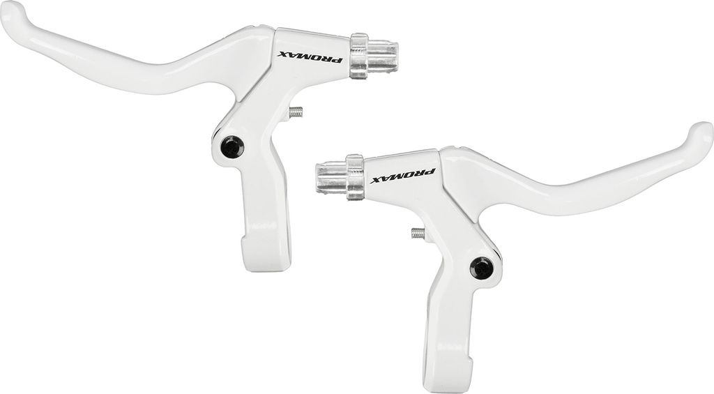 Fahrrad Bremshebel Set von Promax weiß Produktbild 