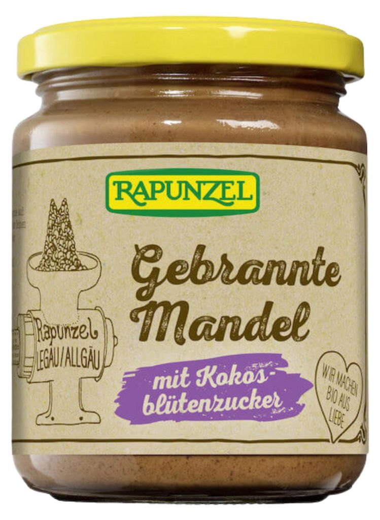 Rapunzel Gebrannte Mandel Aufstrich mit Kokosblütenzucker Productafbeelding 