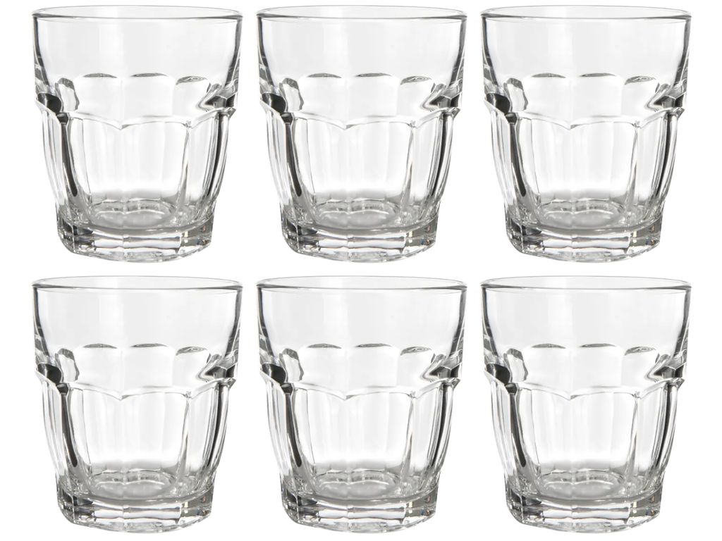 Bormioli Rocco Wassergläser Rock Bar 270 ml - 6 Stücke Produktbild 