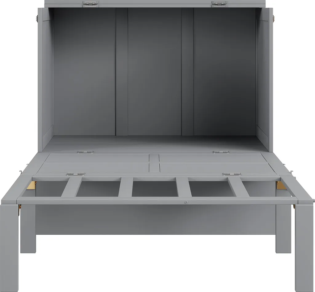Lit Escamotable 90x200 pour Studio - Solution Couchage Vertical avec Tiroir