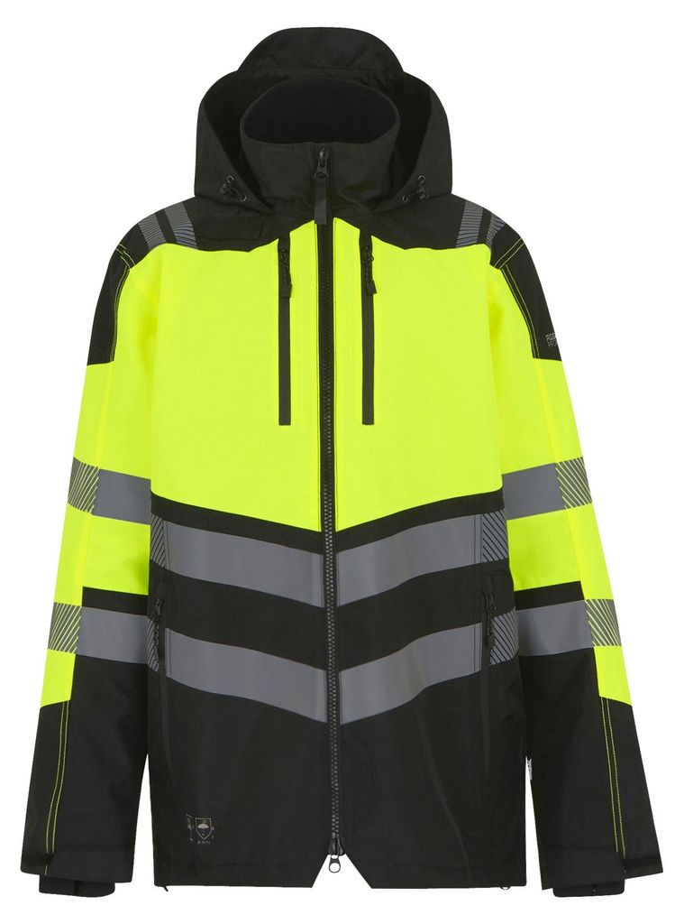 Regatta X Pro Warnschutz Softshelljacke mit Kapuze Klasse 2 Produktbild 