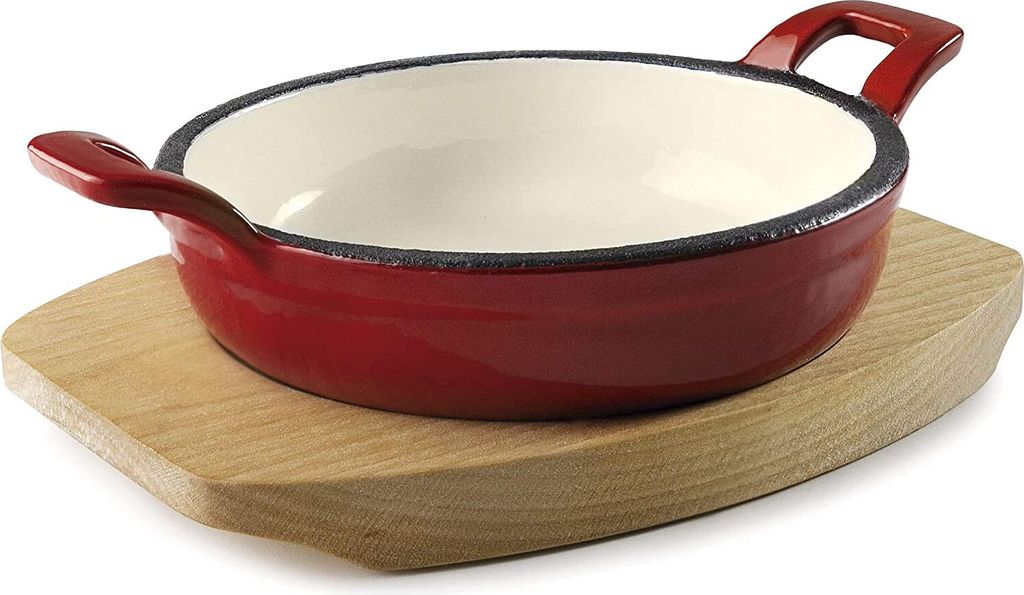 LACOR Magma Red Runde Kasserole Rot antik Produktbild 