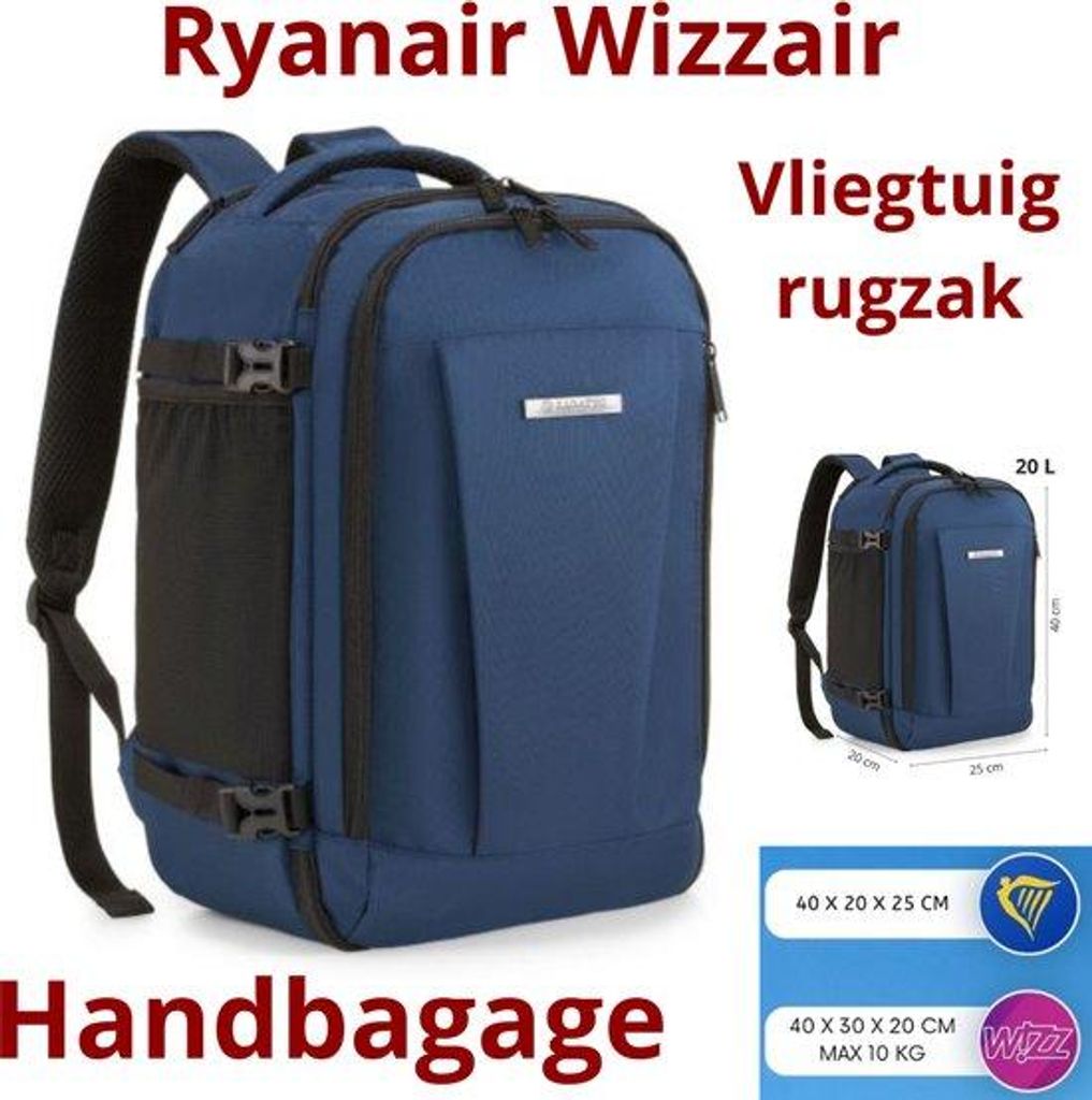 Hohe Qualität Reisebeutel 40x20x25 cm - handgefertigt - Produktbild 