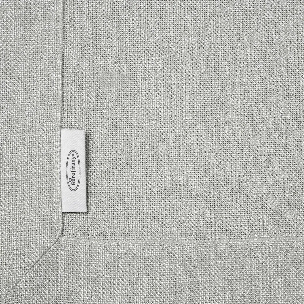 Nappe Stella 2 gris clair 145x300 cm, textile résistant et élégant - 3