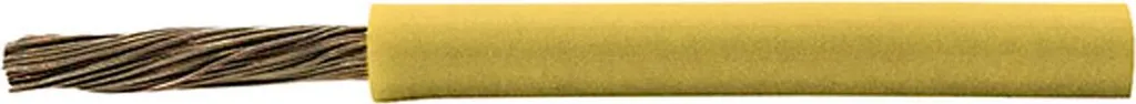 Câble jaune 4mm² Helukabel Fünfnorm pour machines industrielles