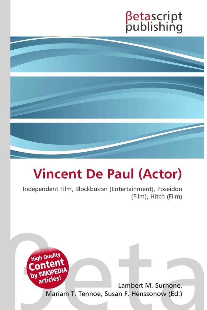 Vincent De Paul (Actor)