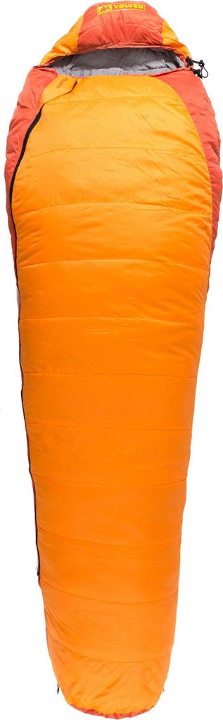 Śpiwór puchowy Volven Polaris 215x75cm pomarańczowy prawy Zdjęcie produktu 