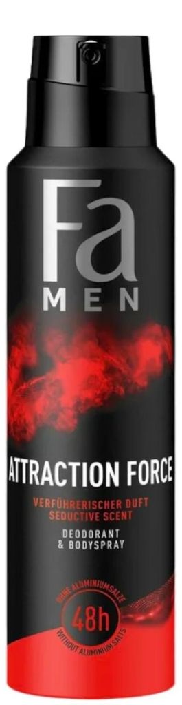 Fa Deospray Men Attraction Force 48h Protection Anti Stain Obrázek produktu 
