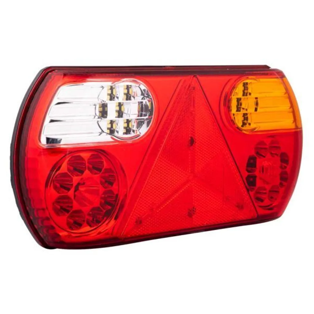 Feu de Route 32 LED Étanche Triangle Droit avec Réflecteur Intégré AC