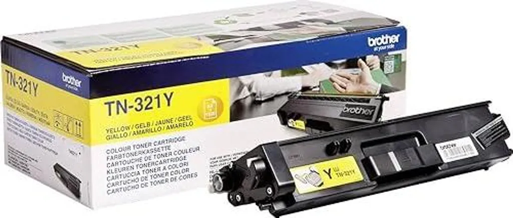 Brother TN-321Y Giallo: Toner Laser Originale per MFC e DCP - 1.5K Pag