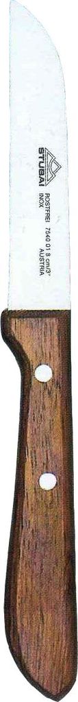 STUBAI hochwertiges Gemüsemesser mit Edelholzgriff | 80 mm, 25 g | Küchenmesser aus Edelstahl zum Schneiden von Gemüse, Gurken, Obst & Lebensmit...