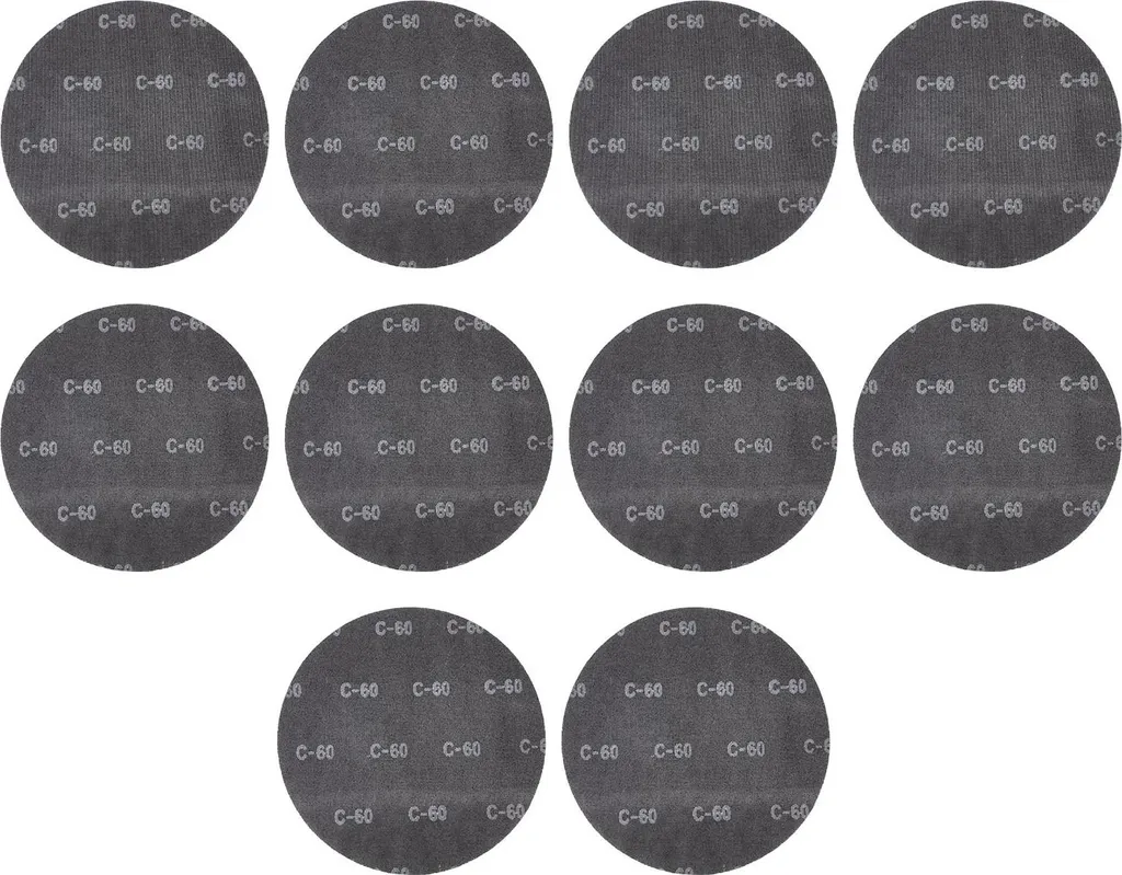 10 Disques abrasifs 17 pouces grain 60 pour ponçage de sol en bois